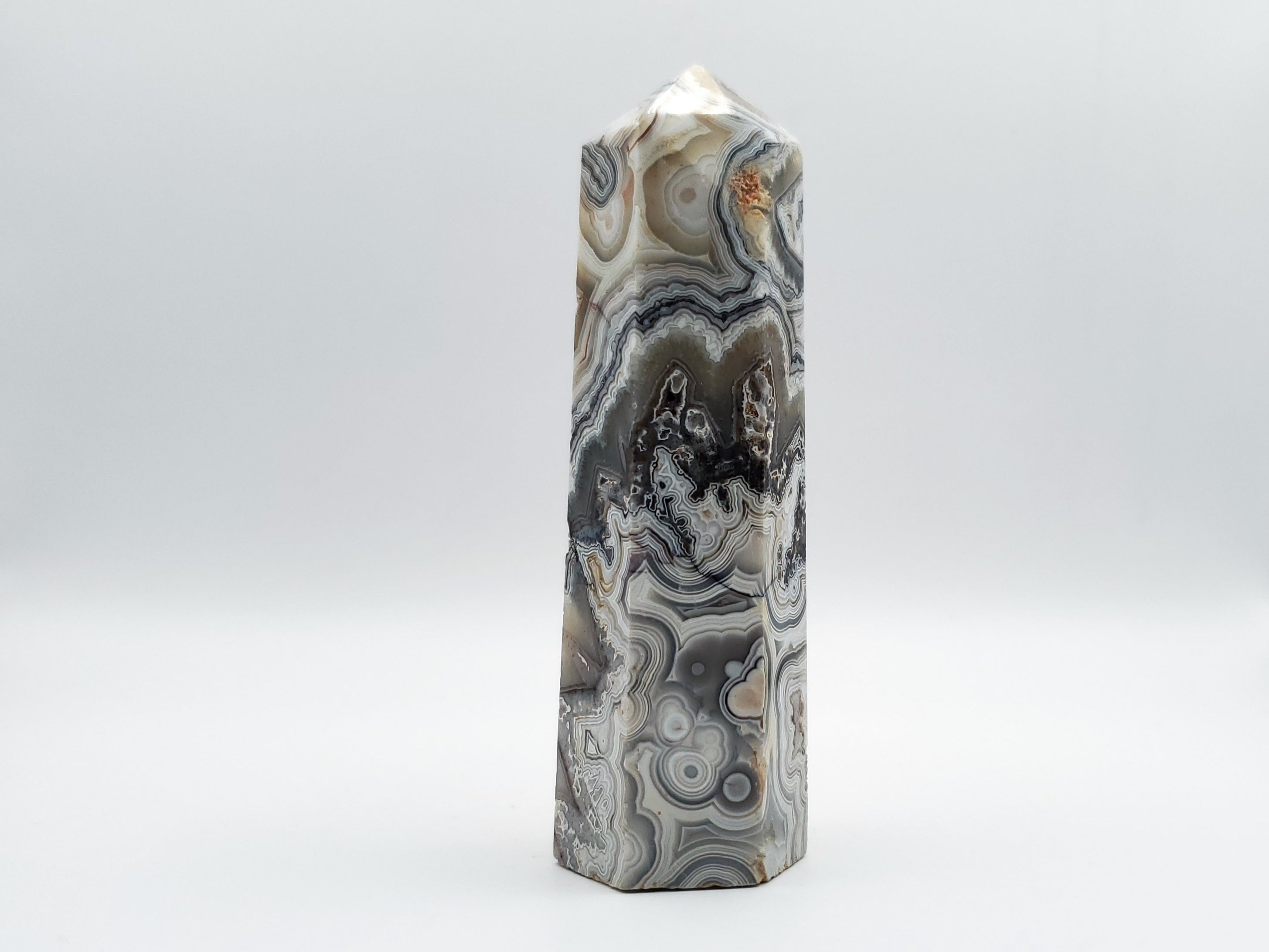 Mexican Lace Agate Towers