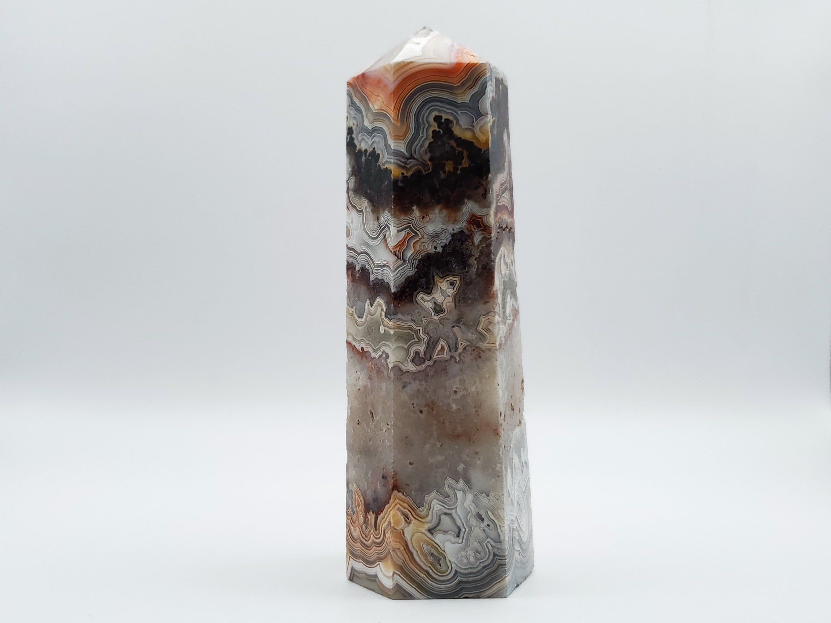 Mexican Lace Agate Towers