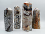 Load image into Gallery viewer, Mexican Lace Agate Towers
