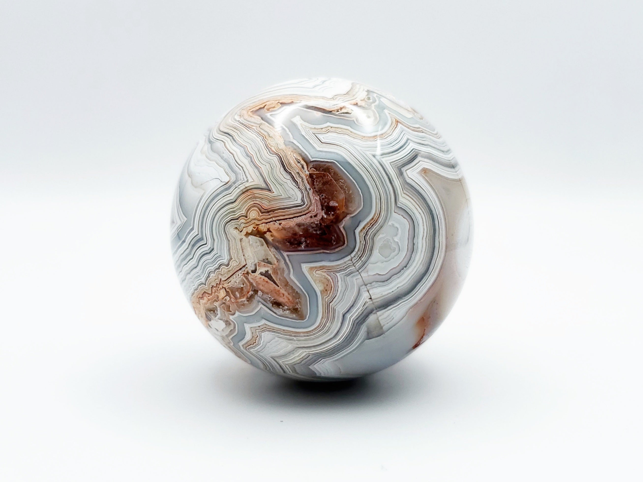Mexican Lace Agate Spheres