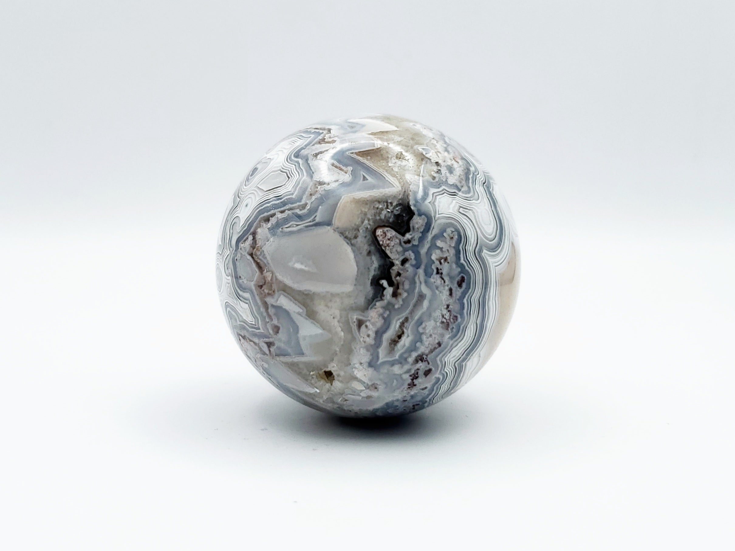Mexican Lace Agate Spheres
