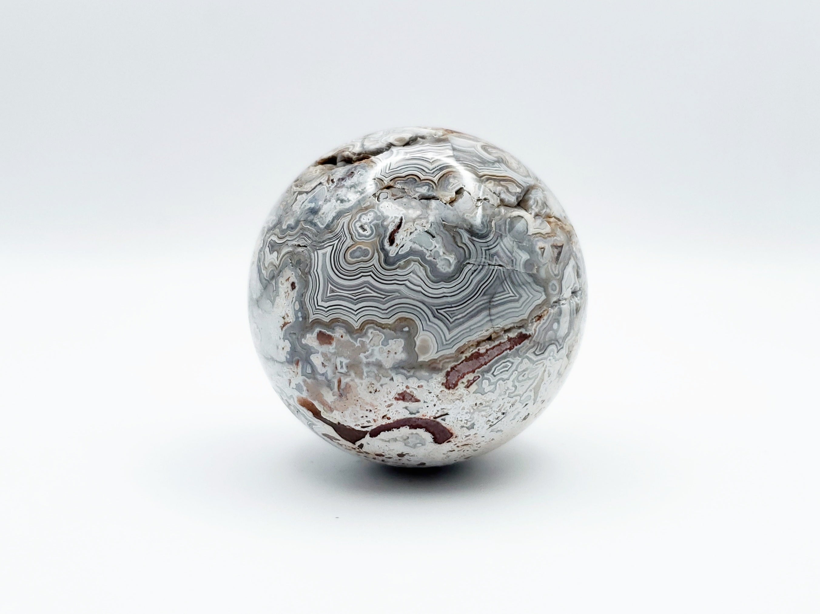 Mexican Lace Agate Spheres