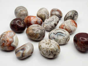 Mexican Lace Agate Tumbles