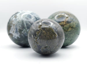 Moss Agate Spheres
