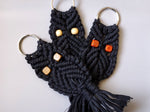 Load image into Gallery viewer, Owl Macrame Keychains
