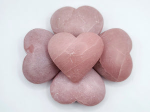 Pink Opal Hearts
