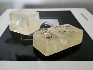 Everyday Hammered Rings