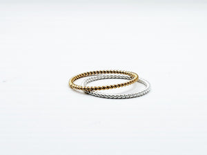 Everyday Rope Twist Rings