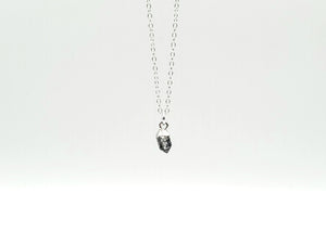 Mini Herkimer Necklace • Silver
