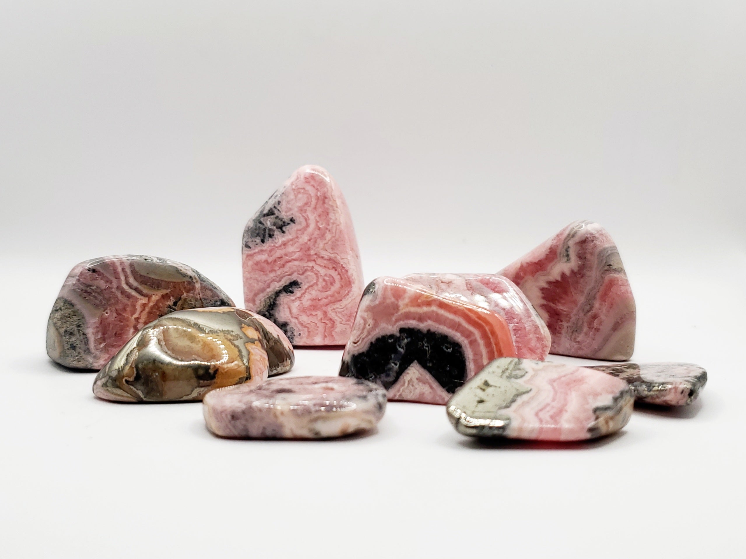 Rhodochrosite Tumbles