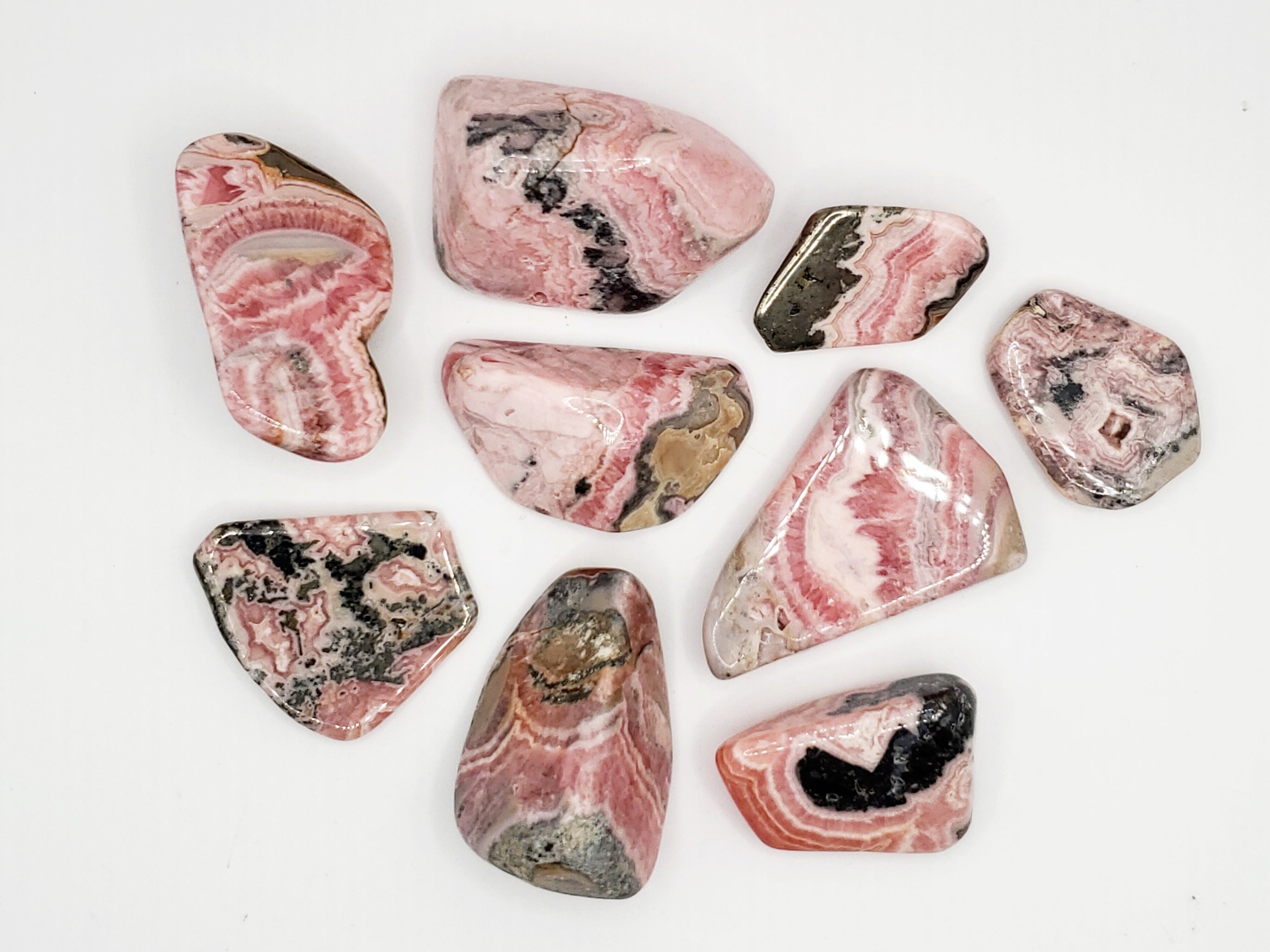 Rhodochrosite Tumbles