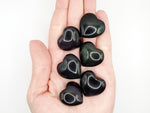 Load image into Gallery viewer, Rainbow Obsidian Hearts
