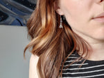 Load image into Gallery viewer, Rainbow Fluorite Earrings
