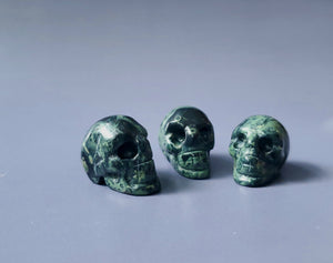 Mini Kambaba Jasper Skulls