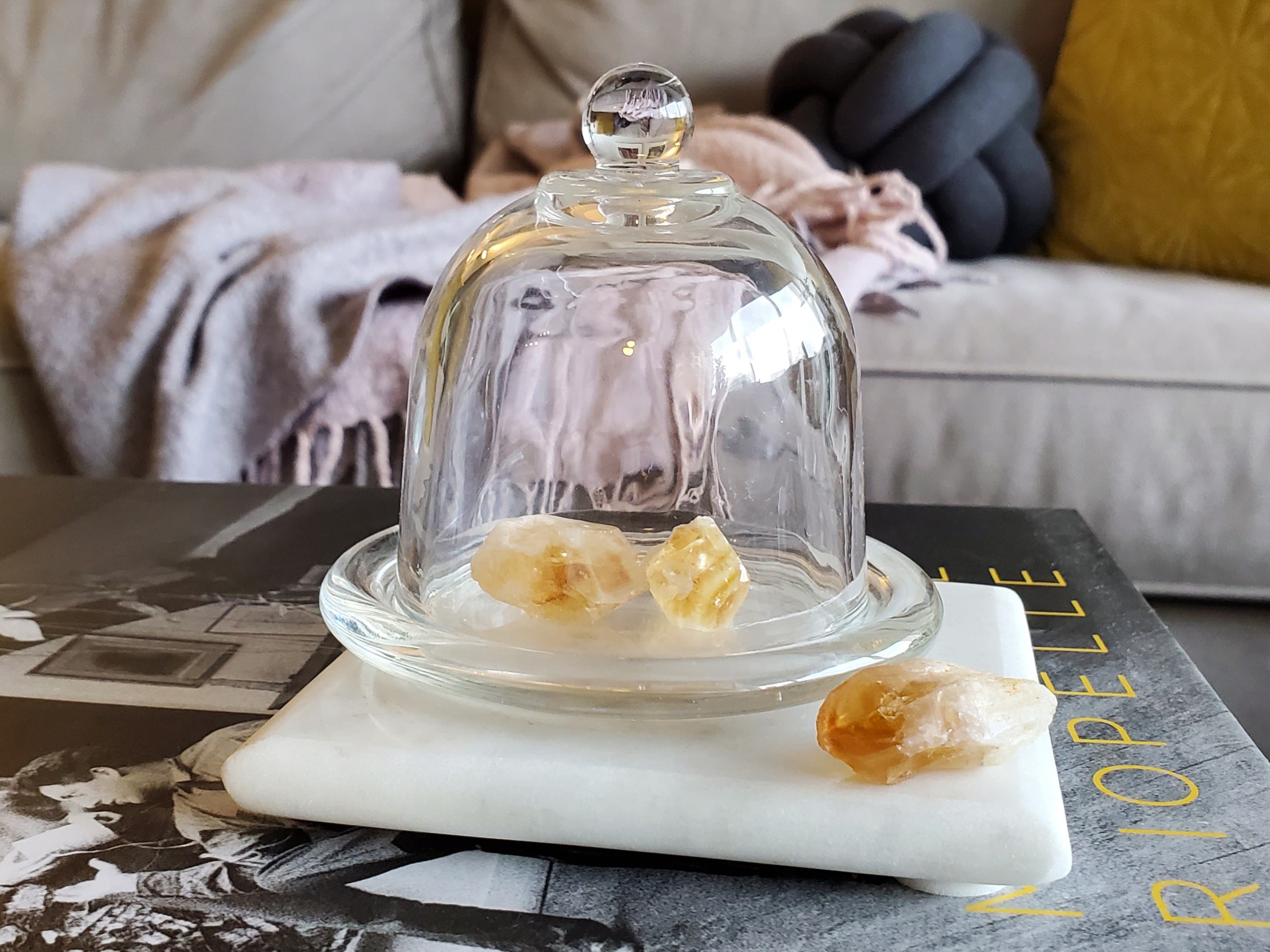 Citrine Raw Points