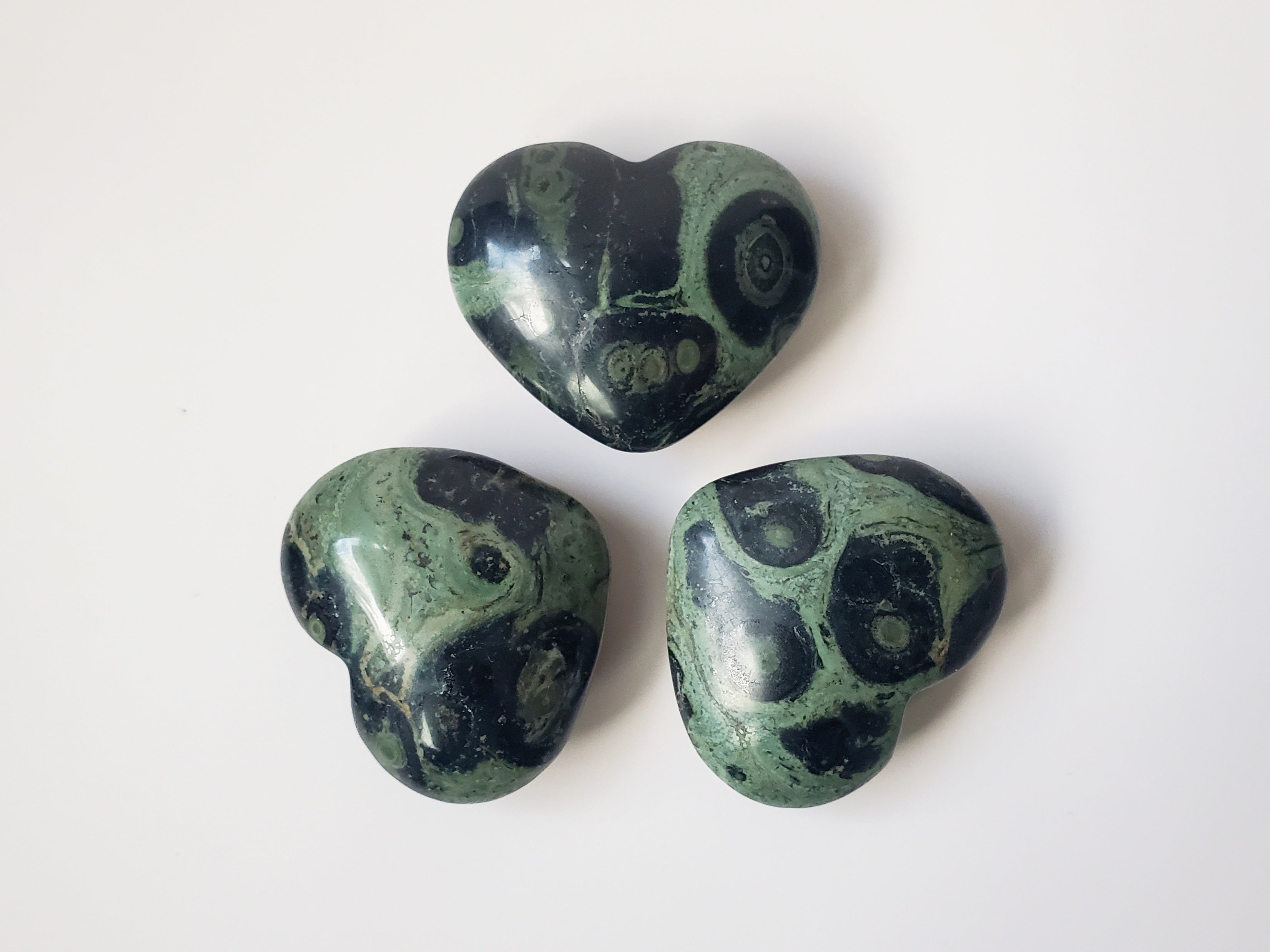Kambaba Jasper Hearts