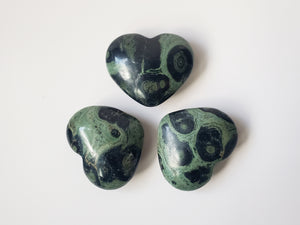 Kambaba Jasper Hearts