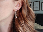 Load image into Gallery viewer, Chocolate Moonstone Earrings
