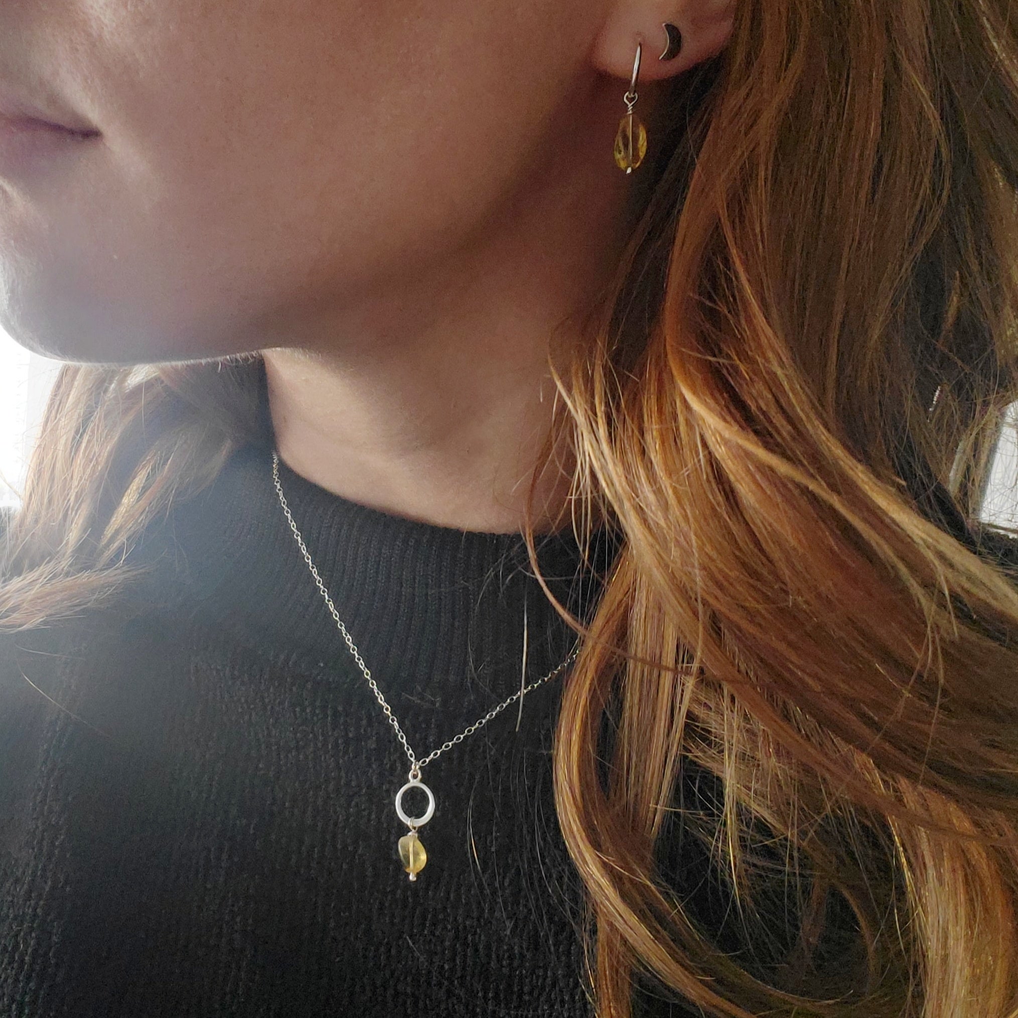 Citrine Necklace (November)