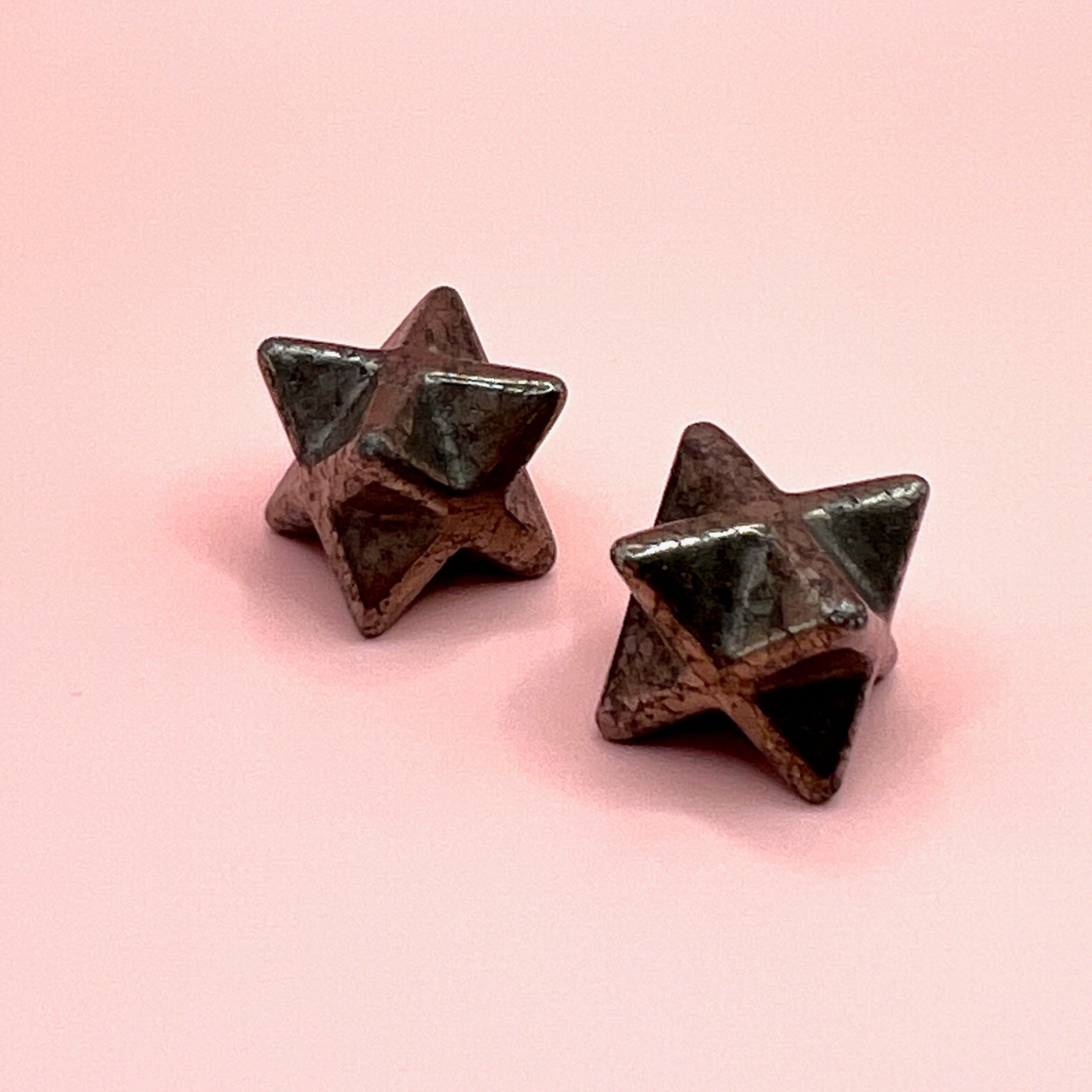 Mini pyrite merkabas