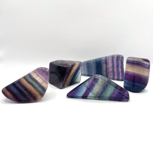 Rainbow Fluorite Mini Freeforms