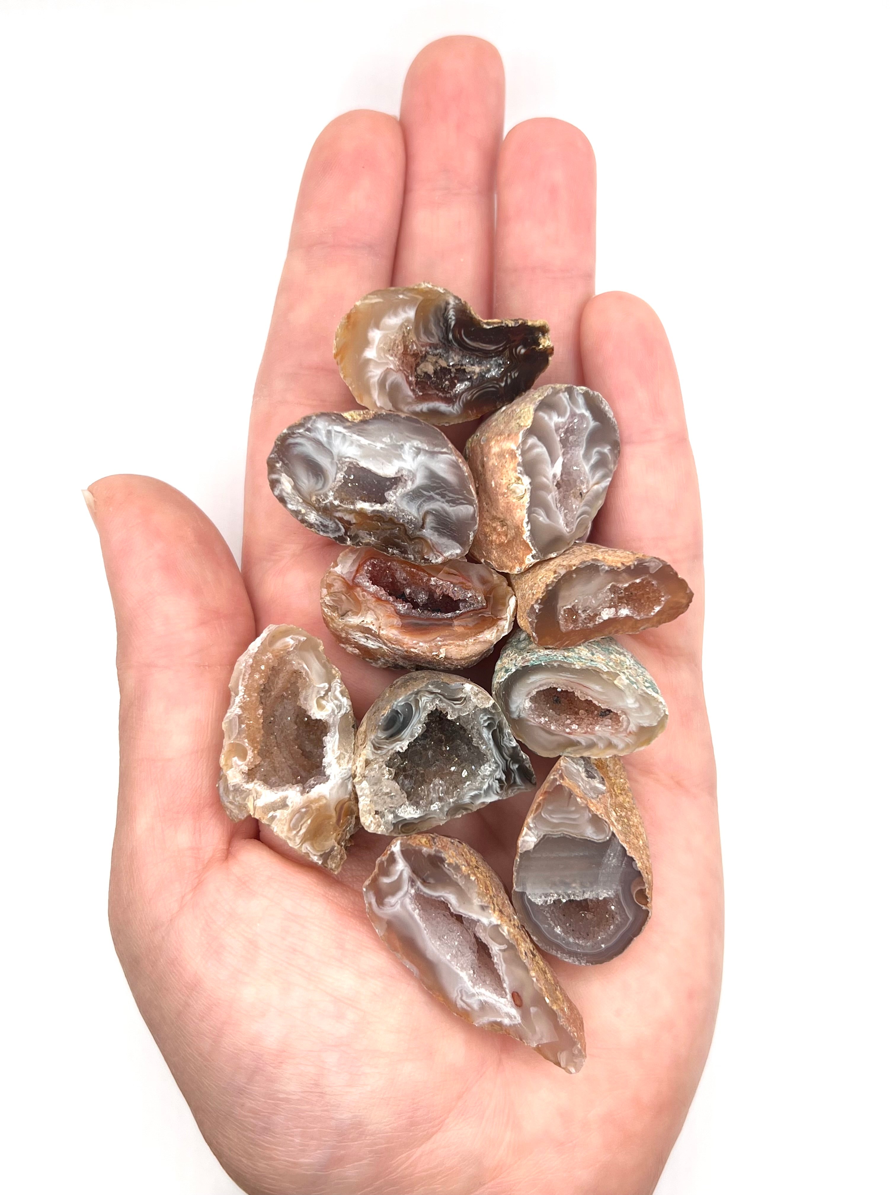 Mini Geodes Mini Druzy Agate Geodes – Omorphi